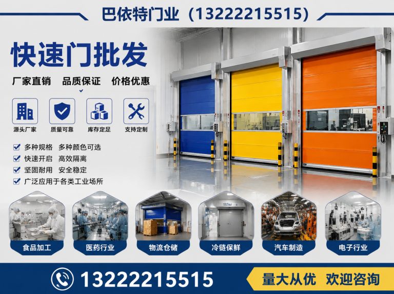 张家港市PVC快速门展示图